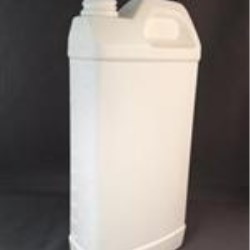 40 oz HDPE Handleware, Oblong, 28-400, Graduated Solid Handle