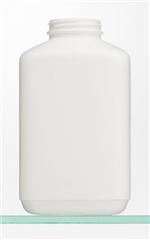 40 oz HDPE Straight Sided, Oblong, 53-400,
