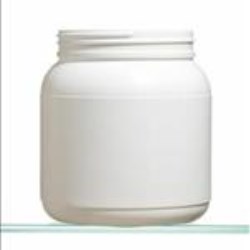 1250 cc HDPE Packer, Round, 100-400,