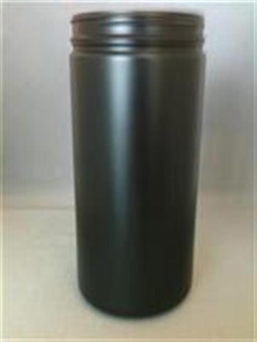 40 oz HDPE Jar, Round, 89Pano, Straight Sided