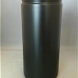 40 oz HDPE Jar, Round, 89Pano, Straight Sided