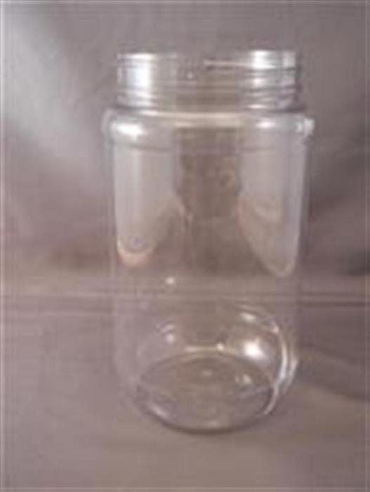 48 oz PET Jar, Round, 89-400, Regular Wall