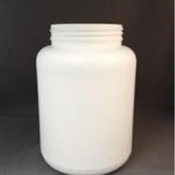 1500 cc HDPE Jar, Round, 89-400,