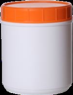 55 oz HDPE Jar, Round, 120mm, ,