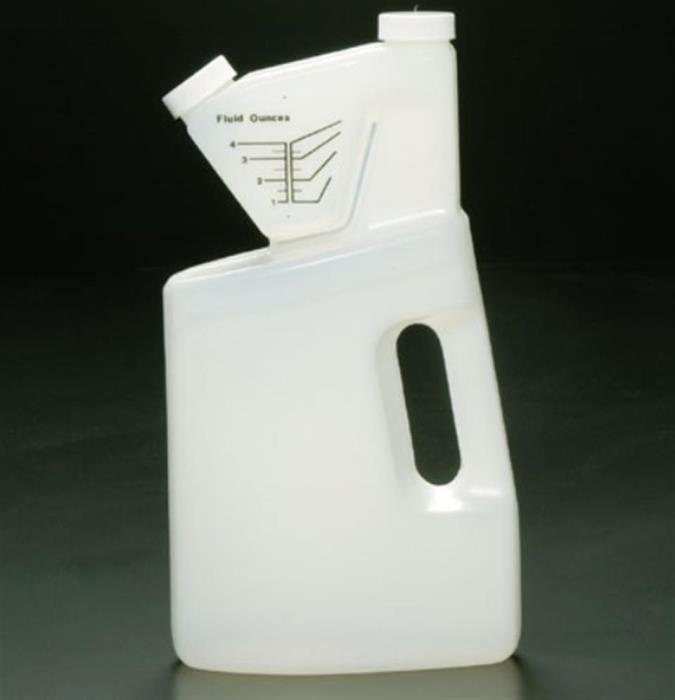 64 oz HDPE Measure/Dispense, Oblong, 33-400, ,
