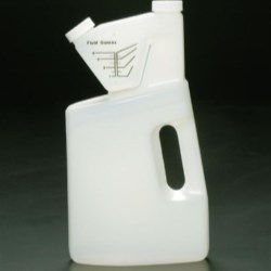 64 oz HDPE Measure/Dispense, Oblong, 33-400, ,