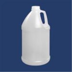 64 oz HDPE Handleware, Round, 38-400, Label Indent