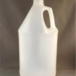 64 oz HDPE Handleware, Round, 38-400, Label Indent