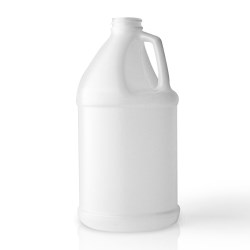64 oz HDPE Handleware, Round, 38-400, Label Indent