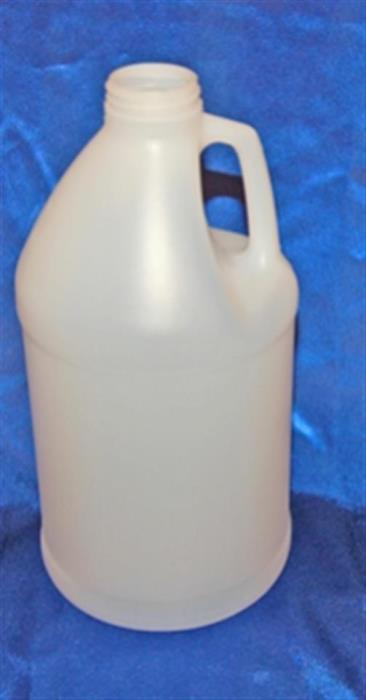 64 oz HDPE Handleware, Round, 38-400, Label Indent ,