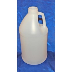 64 oz HDPE Handleware, Round, 38-400, Label Indent ,