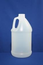 64 oz HDPE Handleware, Round, 38-400, Label Indent