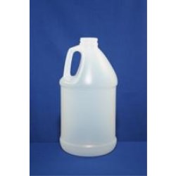 64 oz HDPE Handleware, Round, 38-400, Label Indent