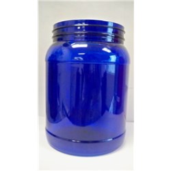 64 oz PET Jar, Round, 110-400, Label Indent ,