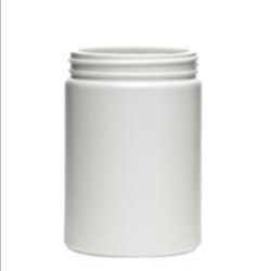 64 oz HDPE Jar, Round, 120-400,