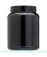 2000 cc PET Jar, Round, 110-400, Label Indent