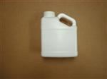 96 oz HDPE Handleware, Oblong, 63-445, Slant Handle