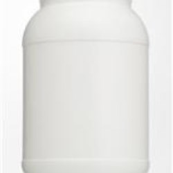 96 oz HDPE Packer, Round, 110-400, Label Indent