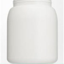 2940 cc HDPE Packer, Round, 120-400,