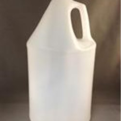 1 gal HDPE Handleware, Round, 38-400, Label Indent 120 Grams