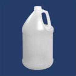 1 gal HDPE Handleware, Round, 38-400Nbo, Label Indent