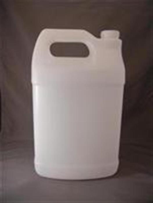 1 gal HDPE Handleware, Oblong, 38-400, Fluorinated