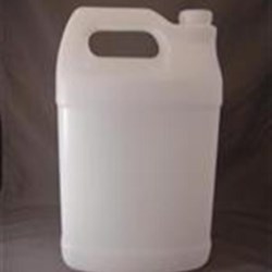 1 gal HDPE Handleware, Oblong, 38-400, Fluorinated