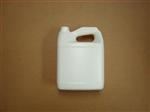 1 gal HDPE Handleware, Oblong, 40Special, View Stripe Graduated