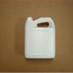 1 gal HDPE Handleware, Oblong, 40Special, View Stripe Graduated