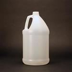 1 gal HDPE Handleware, Round, 38-400, Label Indent