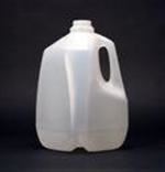1 gal HDPE Handleware, Square, 38-400, Light Weight ,