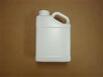 1 gal HDPE Handleware, Oblong, 63Tamper Evident, Slant Handle