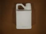 1 gal HDPE Handleware, Oblong, 63-445Tamper Evident, Fluorinated L.3
