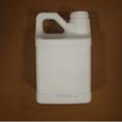 1 gal HDPE Handleware, Oblong, 63-445Tamper Evident, Fluorinated L.3