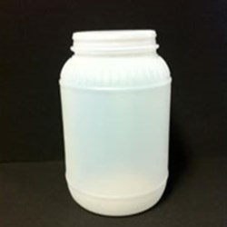 1 gal HDPE Jar, Round, 110mm Snap On ,