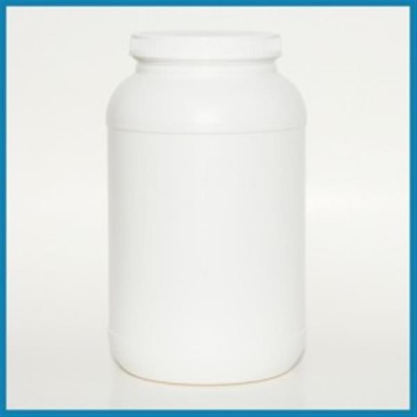 1 gal HDPE Jar, Round, 110-400, Label Indent