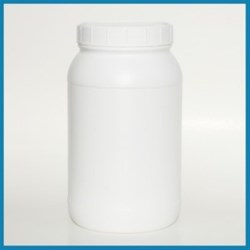 128 oz HDPE Jar, Round, 120-400, ,