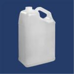 5 qt HDPE Handleware, Oblong, 38-400, Slant Handle