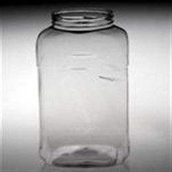 159 oz PET Jar, Oblong, 110-400, Grip