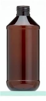 8 oz PET Modern Rd, Round, 24-410, Label Indent