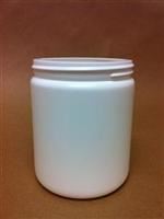 20 oz HDPE Jar, Round, 89-400,
