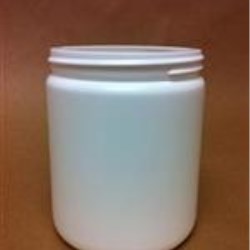 20 oz HDPE Jar, Round, 89-400,