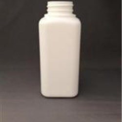 325 cc HDPE Packer, Square, 38-400,