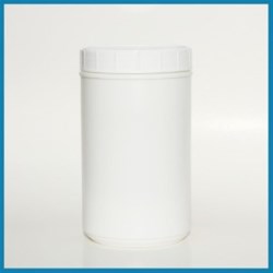 80 oz HDPE Jar, Round, 120mm, ,