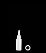 50 ml HDPE Cylinder, Round, 20-410, ,