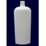 20 oz HDPE Reverse Tapered, Oval, 28-410, Shrink Sleeve Label