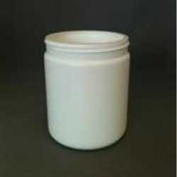 565 cc HDPE Jar, Round, 89-400,