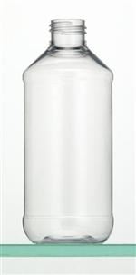 250 ml PET Modern Rd, Round, 24-410, Label Indent