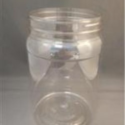 0.5 gal PET Jar, Round, 110-400,