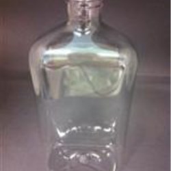 500 ml PET Straight Sided, Oblong, 28-410, Control ID ,